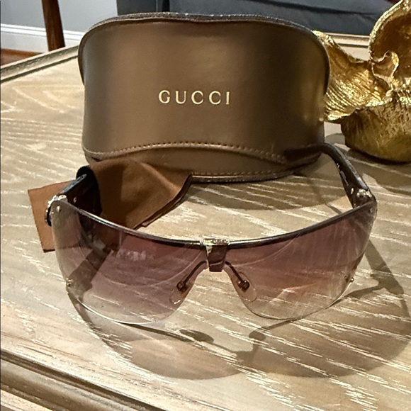 Gucci Gradient Brown Sunglasses - Picture 1 of 5